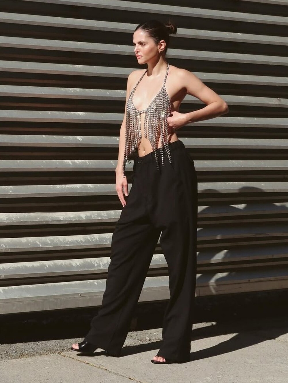Stella Mccartney Pants - NWT H&M Black Tailored Wool Wide Leg Pants Size US 8